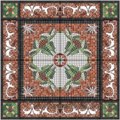 kitchen floor tile pattern