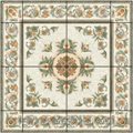 floral pattern ceramic tile