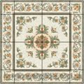 floral pattern ceramic tile