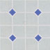 blue point glazed bathroom floor tiles