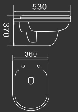 Wall hung Toilets