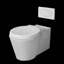 Round Commercial Wall Hung Toilet