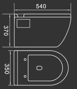 american standard wall mount toilet