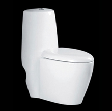 1 piece toilet, Siphonic One-Piece Toilet, bathroom toilet, commercial closet