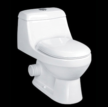 1 piece toilet, Siphonic One-Piece Toilet, bathroom toilet, commercial closet