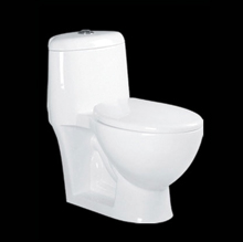 1 piece toilet, Siphonic One-Piece Toilet, bathroom toilet, commercial closet