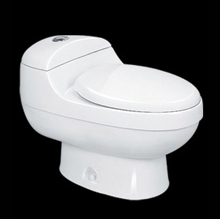 1 piece toilet, Siphonic One-Piece Toilet, bathroom toilet, commercial closet