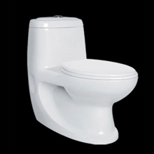 1 piece toilet, Siphonic One-Piece Toilet, bathroom toilet, commercial closet