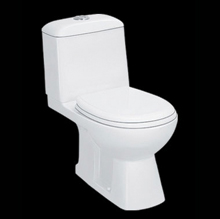 1 piece toilet, Siphonic One-Piece Toilet, bathroom toilet, commercial closet