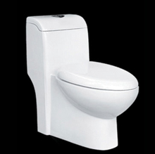 1 piece toilet, Siphonic One-Piece Toilet, bathroom toilet, commercial closet