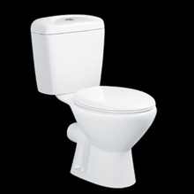 1 piece toilet, Siphonic One-Piece Toilet, bathroom toilet, commercial closet