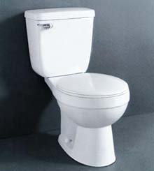 le WC moderne, l’urinoir à siphon, la cuvette carrée, la cuvette WC à 2 pièces et la cuvette WC fermement couplée à siphon