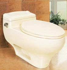 la cuvette WC à 1 pièce, la cuvette WC à 1 pièce à siphon, la cuvette WC de salle de bain et le WC commercial