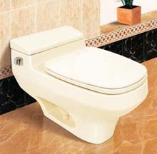 1 piece toilet, Siphonic One-Piece Toilet, bathroom toilet, commercial closet