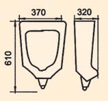 waterless urinal, commercial urinals, human urinal, toilet urinal, wall urinal