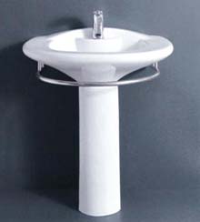 S.S Pedestal Wash Basin