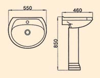 la cuvette WC pour fille