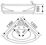 la baignoire simple de Jacuzzi ou les autres