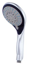 sunflower shower head, flexible shower head, filtered shower head, massaging shower head, waterfall shower head