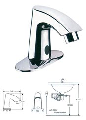 automatic kitchen faucet