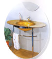 glass wash basin A009