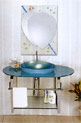 le lavabo en verre