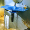 glass table basin A029