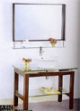 glass sink unit A052