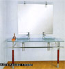 le lavabo-console en verre