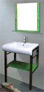 wall mount glass sinks