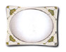 oval-shaped mirror