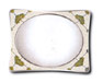 oval-shaped mirror