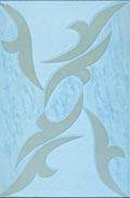 blue kitchen wall tile