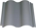 gray barrel roof tile