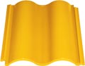 yellow barrel roof tile